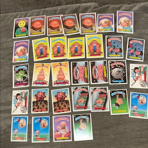 Garbage Pail Kids Trading Card Collection of 100 Series 7 - Picture 3 of 3